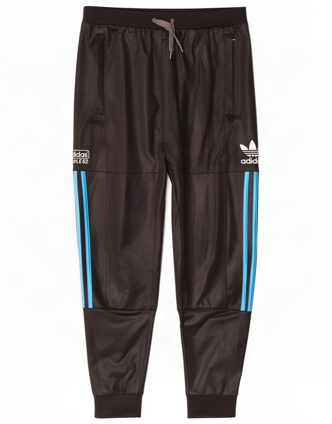 Adidas Herren-Trainingshose, Jogginghose, klein, schwarz, Polyester