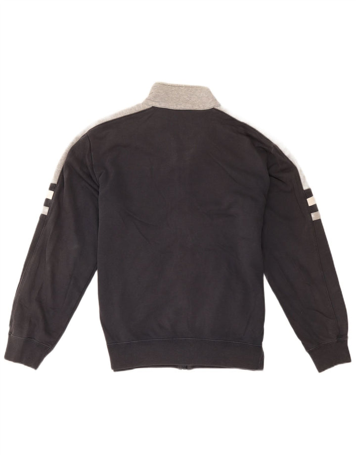 Champion Damen-Trainingsanzug-Top-Jacke, UK 14, mittleres Marineblau, Farbblock