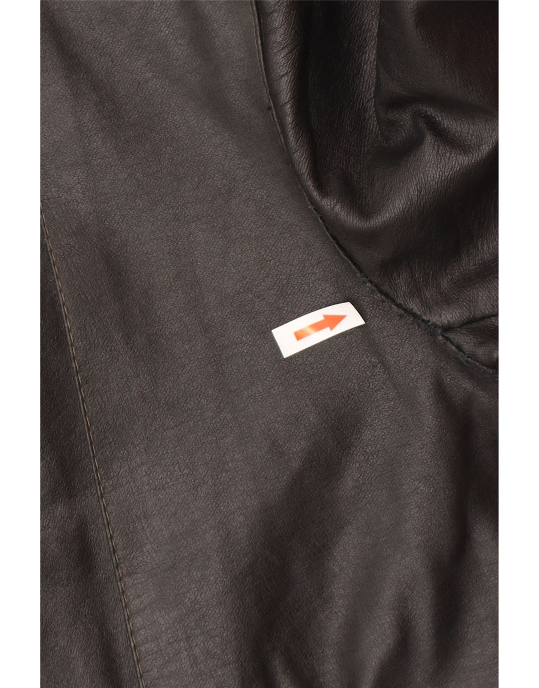 Vintage Herren Leder Bikerjacke UK 38 Medium Schwarz