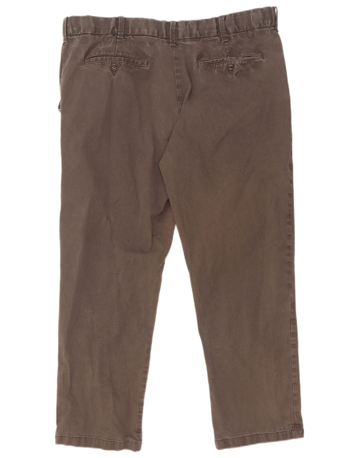 Marks & Spencer Herren Blue Harbour Gerade Chinohose W40 L29 Grau