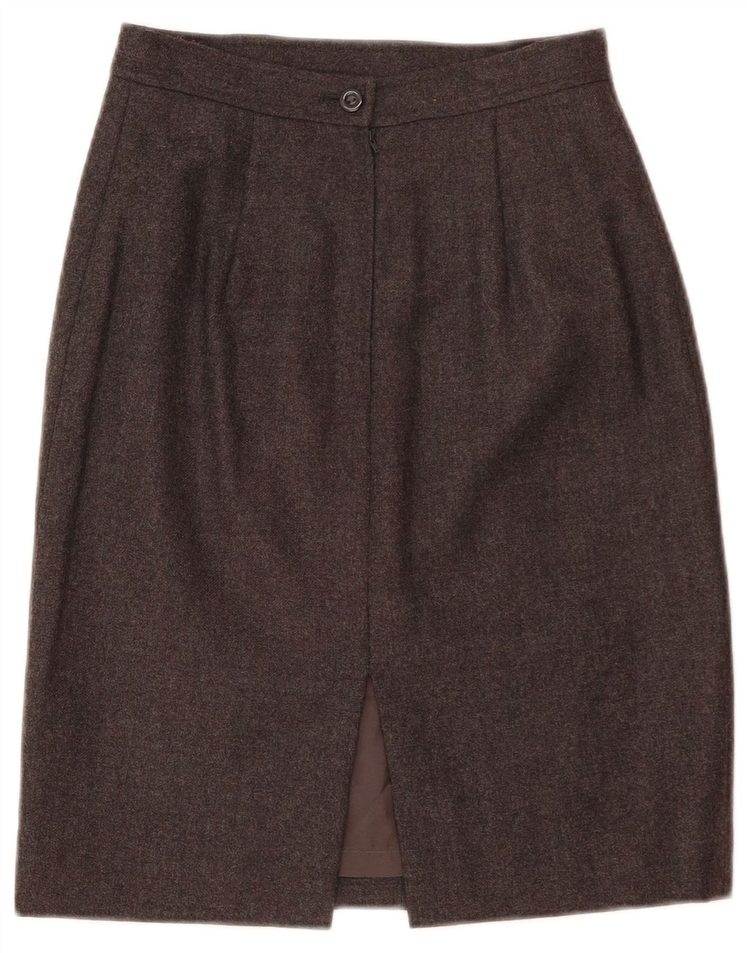 UNGARO Damen gerader Rock IT 40 Small W26 Grau Cupro