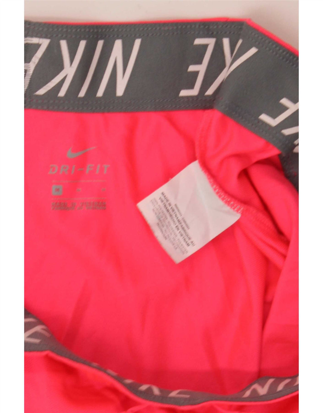 Nike Damen Dri Fit Sport Shorts UK 14 Mittelrosa Polyester