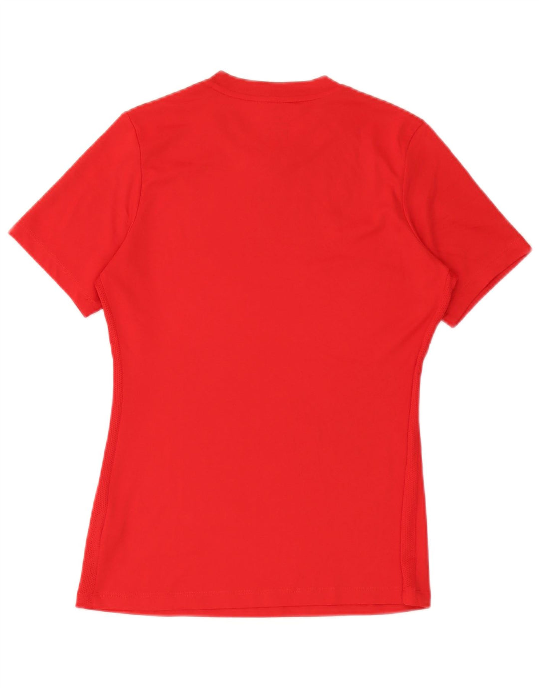 Nike Herren Dri Fit T-Shirt Top Mittelrotes Polyester