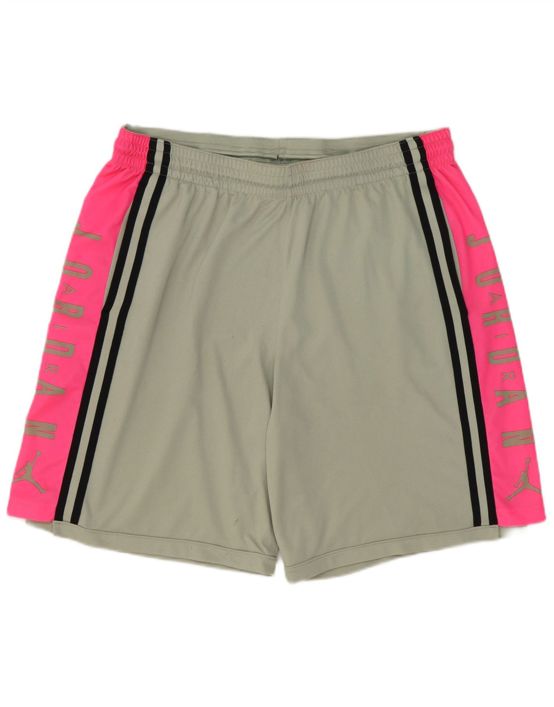 Jordan Herren Graphic Sport Shorts 2XL Graues Colourblock-Polyester