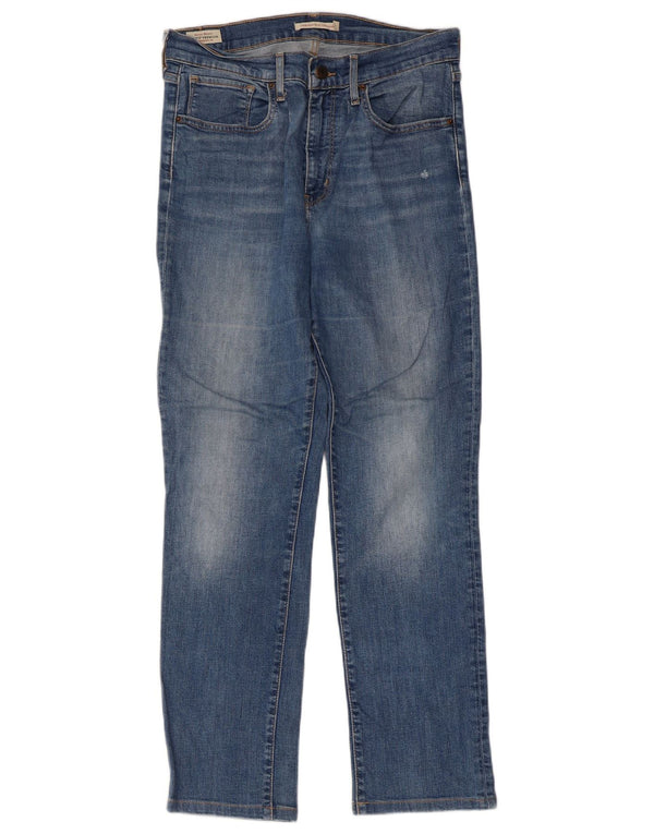 Levi's Damen 724 High Rise Straight Jeans W30 L28 Blaue Baumwolle