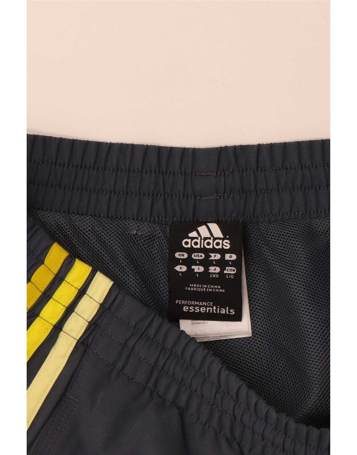 Adidas Herren Climalite Sport Shorts Large Grau Polyester