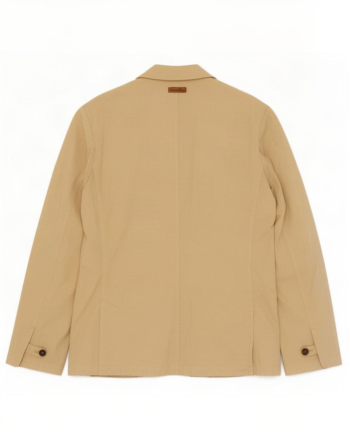Marlboro Classics Herren-Blazer mit 3 Knöpfen, EU 52, XL, Beige, Baumwolle