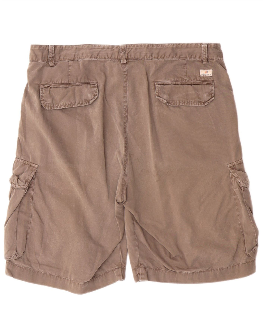 40Weft Herren-Cargoshorts W36 Große graue Baumwolle