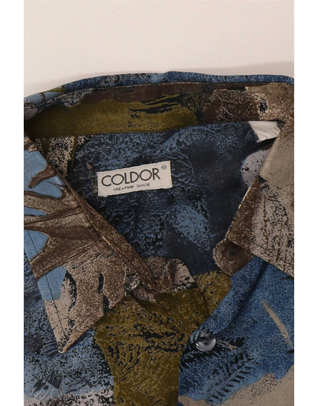 Coldor Herren-Hemd, groß, mehrfarbig, Patchwork