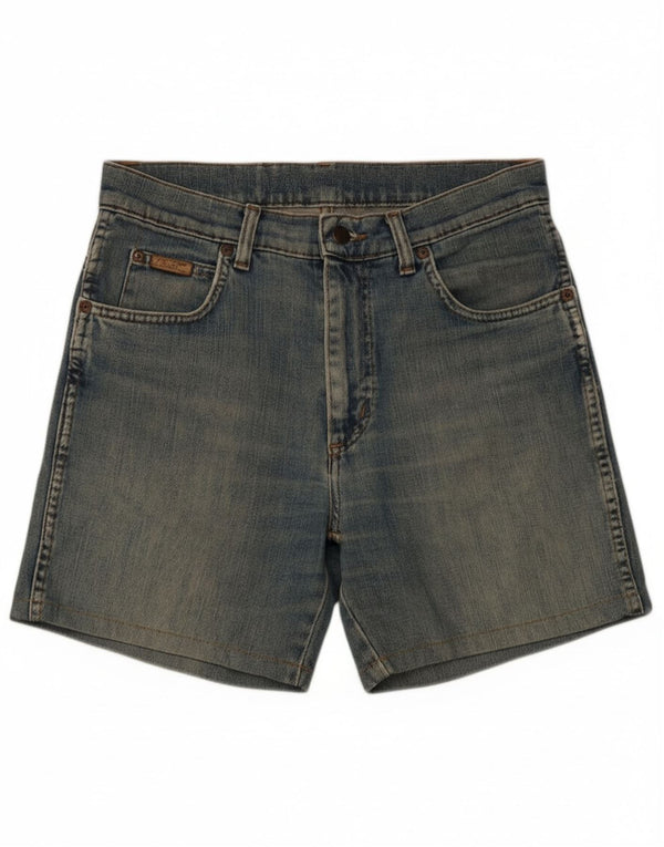 Wrangler Damen Jeansshorts W31 mittelblaue Baumwolle
