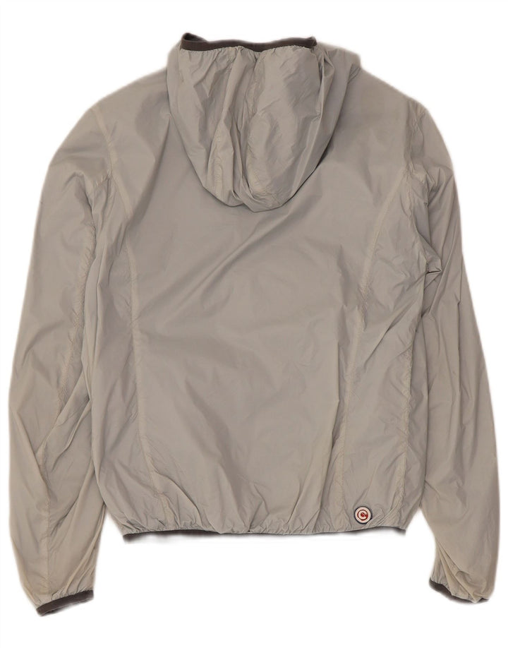 Colmar Jungen-Windbreakerjacke mit Kapuze, 11–12 Jahre, graues Polyamid