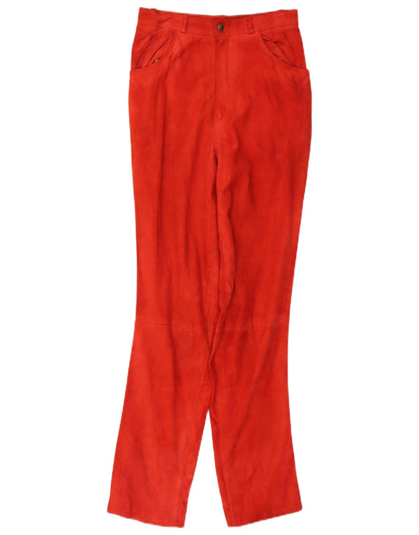 Yoko Damen Slim Freizeithose IT 42 Medium W28 L31 Rot