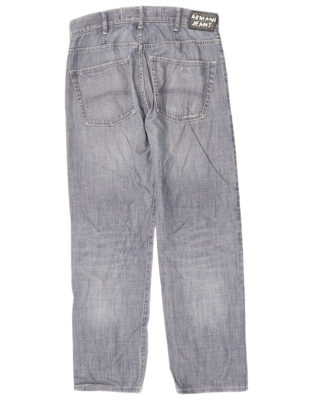 Armani Herren Straight Jeans W31 L28 Blau
