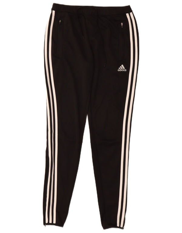Adidas Damen Climacool Trainingshose UK 8/10 Small Schwarz Polyester
