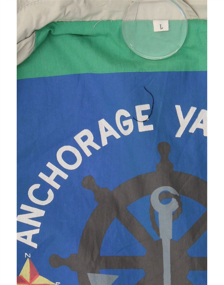 VINTAGE Herren Utility-Jacke UK 40 Large Beige