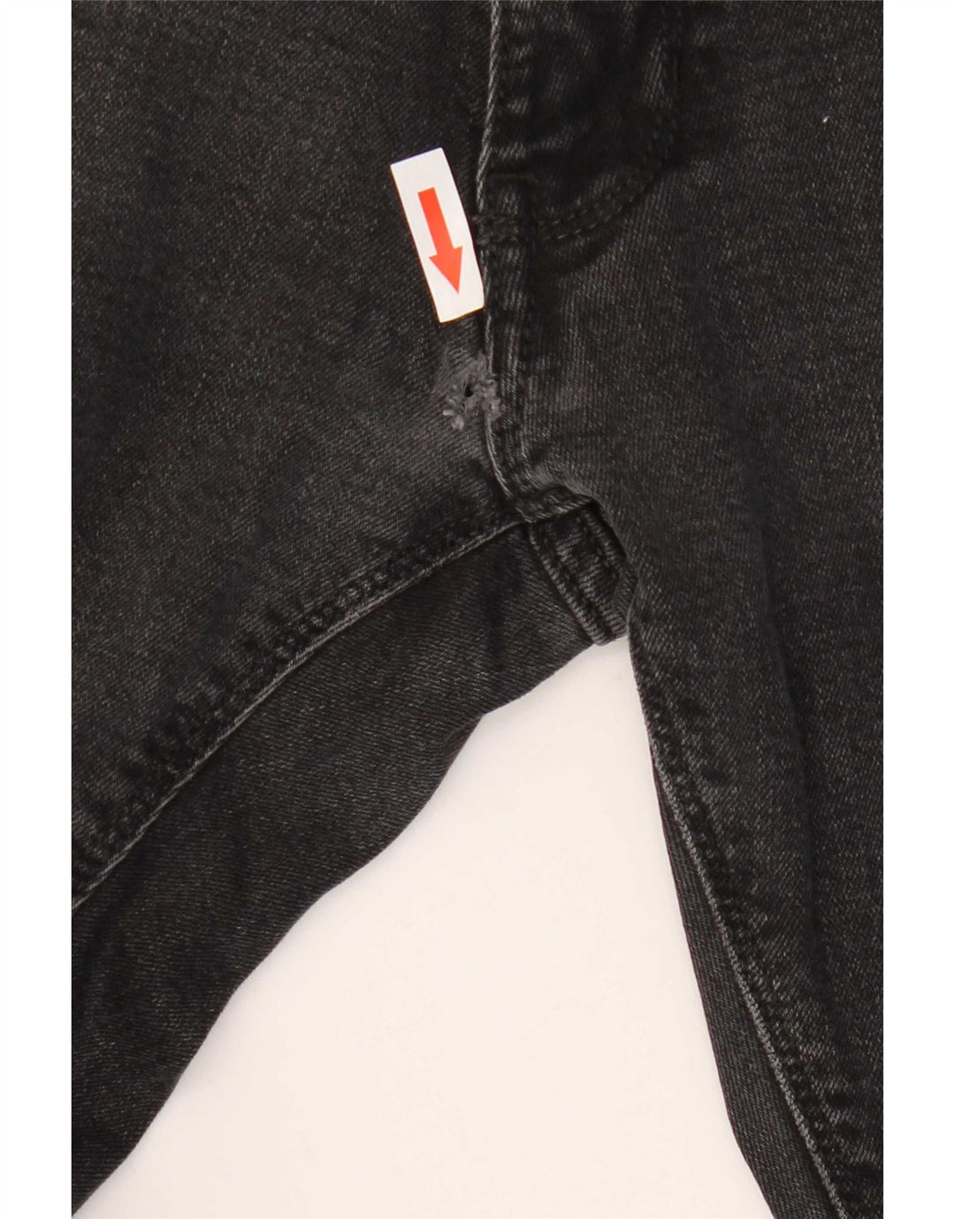 Marks & Spencer Herren Skinny Jeans W28 L30 Schwarze Baumwolle