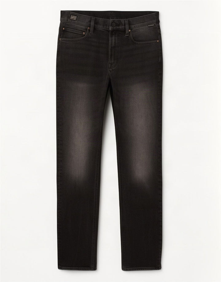 G-Star Herren Straight Jeans W30 L32 Graue Baumwolle