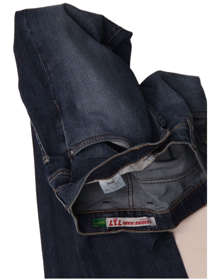 Carrera Herren 717 Slim Jeans W31 L30 Marineblau Baumwolle