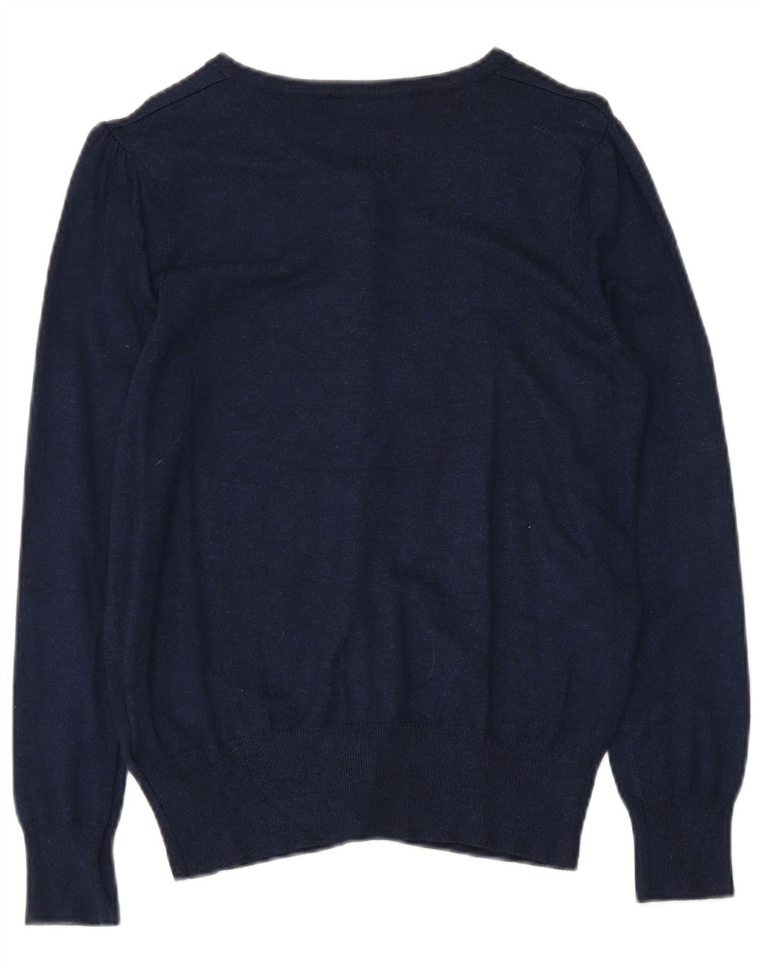 Marks & Spencer Damen-Cardigan-Pullover UK 12 Mittelmarineblaue Viskose