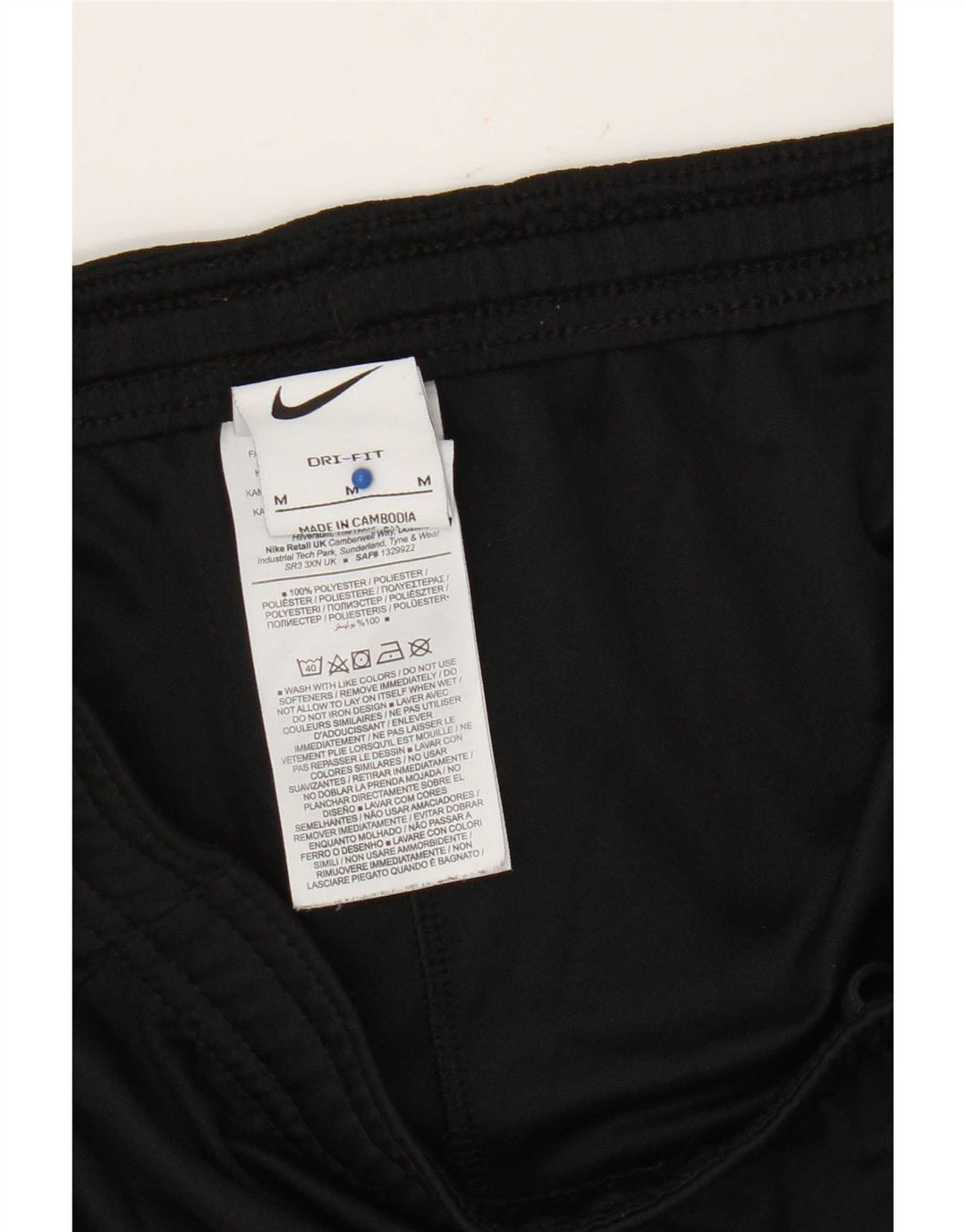 Nike Herren Dri Fit Sport Shorts Medium Schwarz Polyester