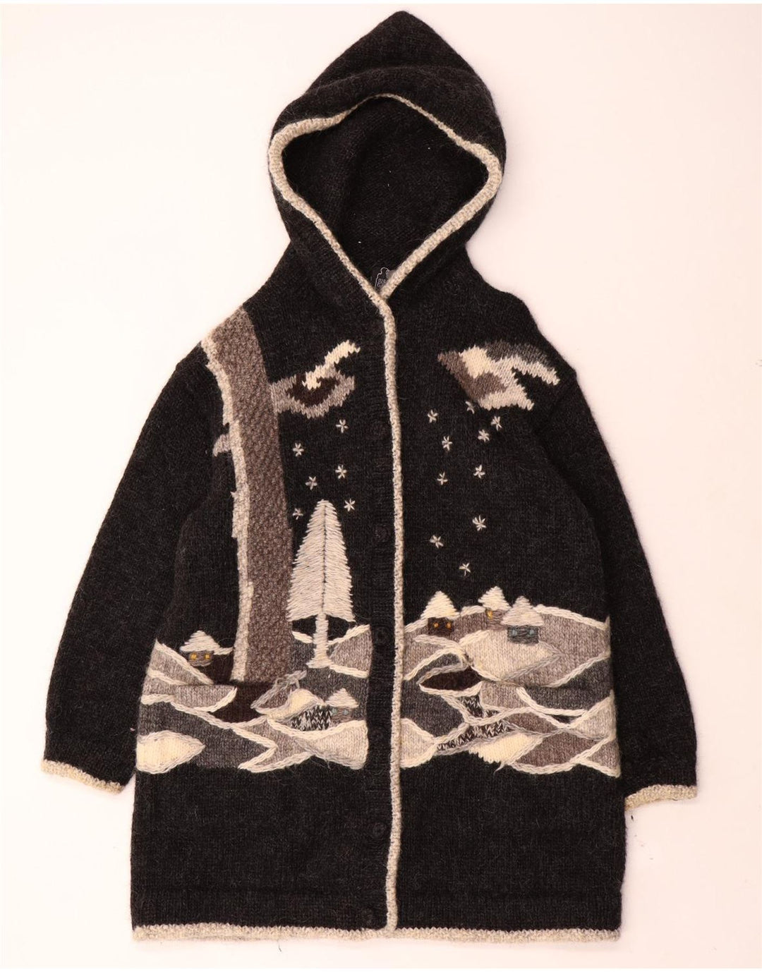 DOBRILA Damen-Strickjacke in Übergröße, Gr. 42, Größe L, Grau. Neuheit