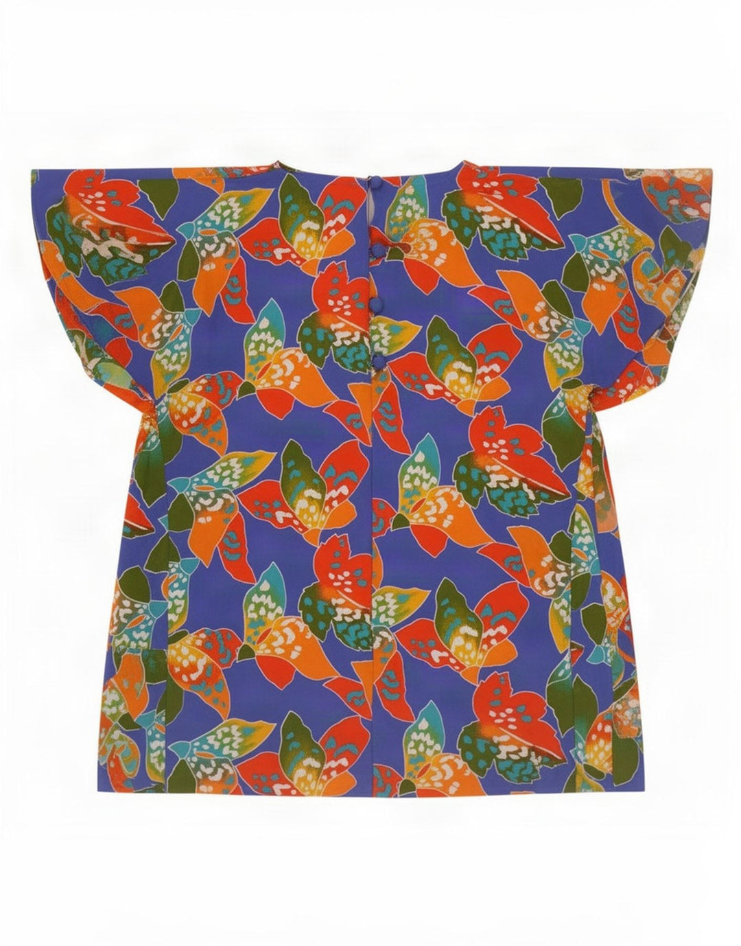 Paul Mausner Damen Bluse Top UK 10 Small Mehrfarbig geblümt