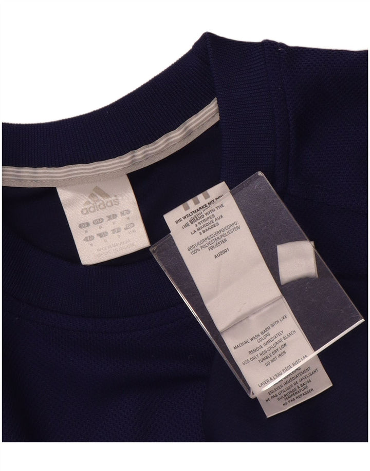 Adidas Herren Top Langarm Mittel Lila Polyester