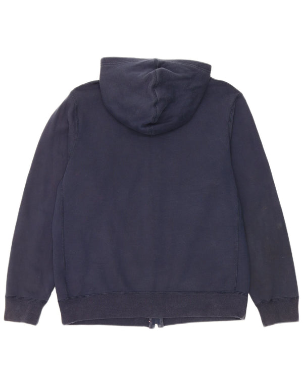 Nike Jungen-Kapuzenpullover mit Reißverschluss, 13–14 Jahre, XL, Marineblau, Baumwolle