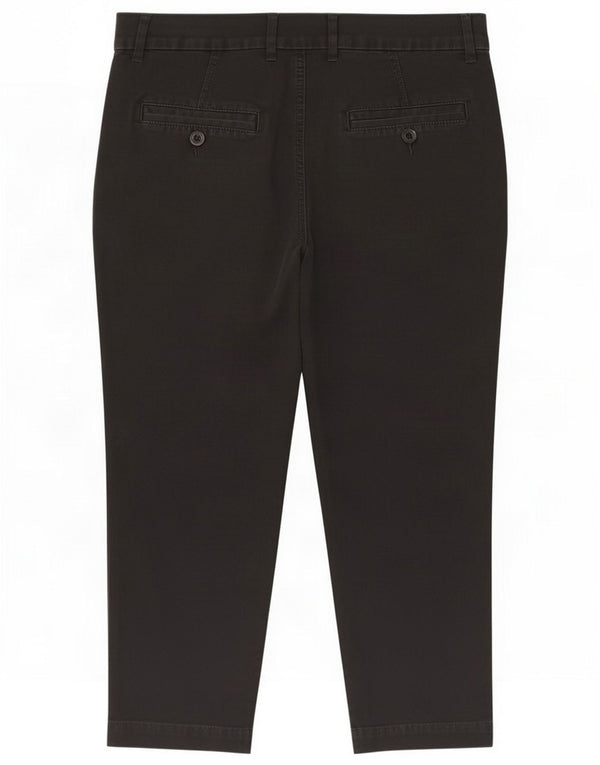 Marks & Spencer Damen gerade Chino-Hose, UK 14, L, W34, L23, Schwarz