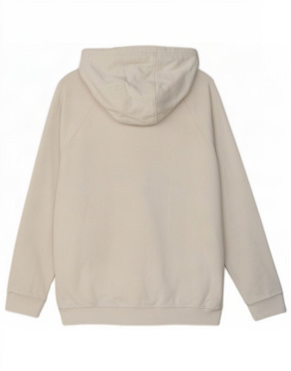Under Armour Mens Graphic Hoodie Jumper Medium White Cotton