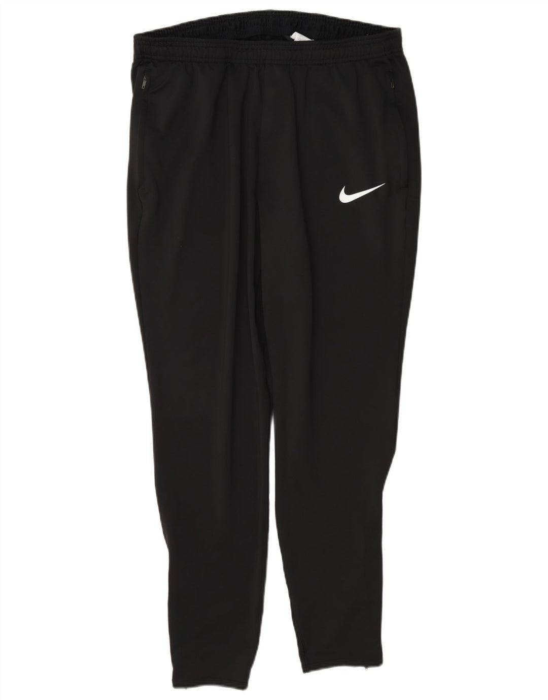 Nike Herren Dri Fit Slim-Trainingshose, groß, schwarzes Farbblock-Polyester