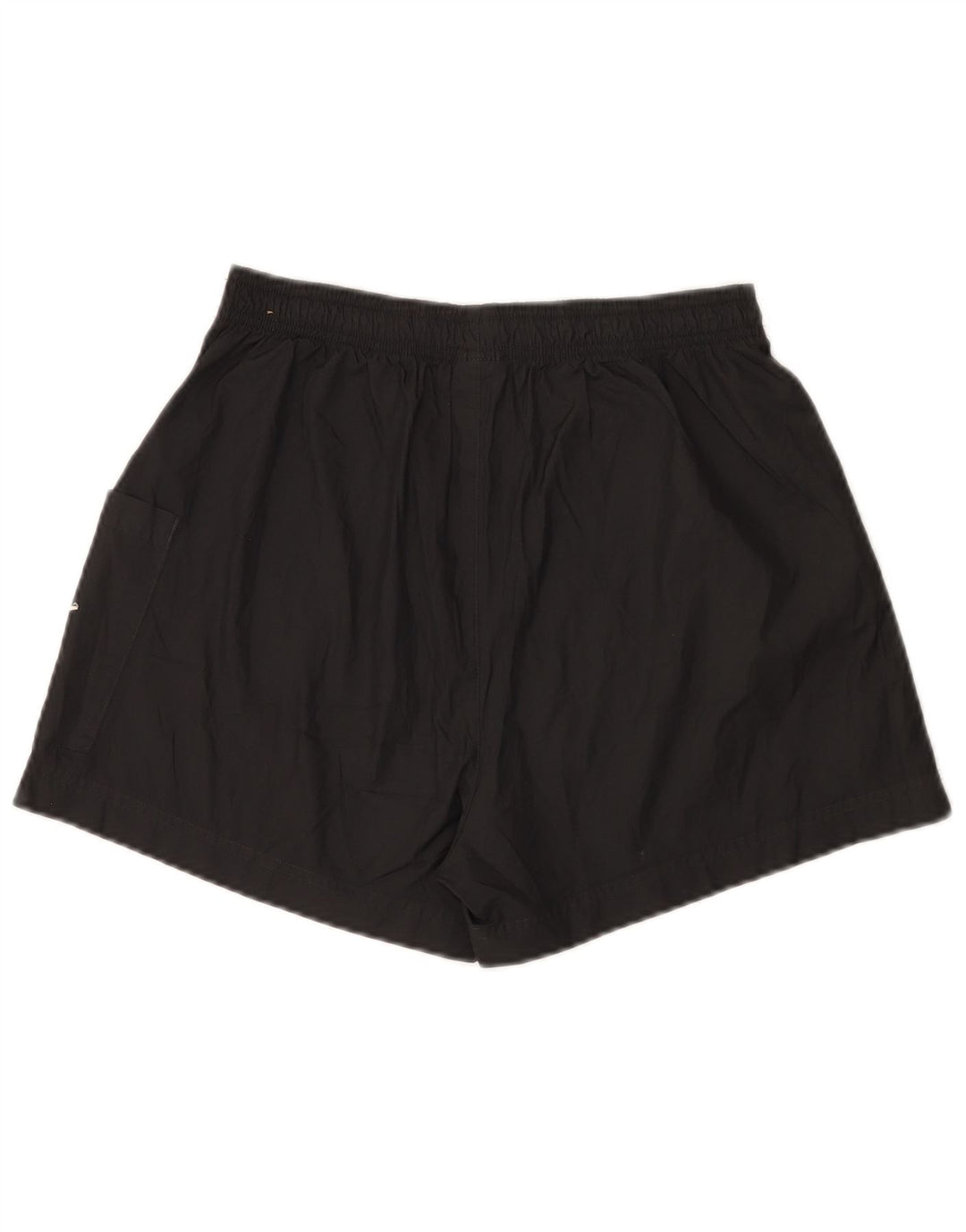 Nike Damen Graphic Sport Shorts UK 16 Large Schwarz Colourblock Polyester