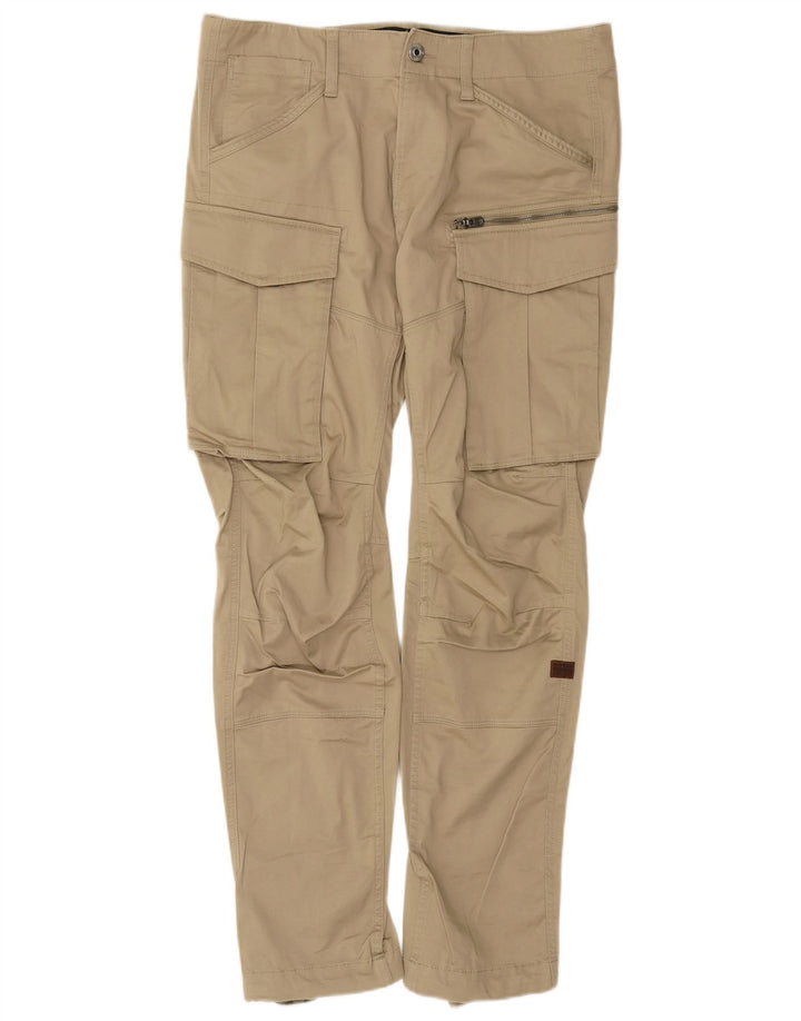 G-Star Herren-Cargohose mit maßgeschneiderter Passform, W33, L34, Beige, Baumwolle