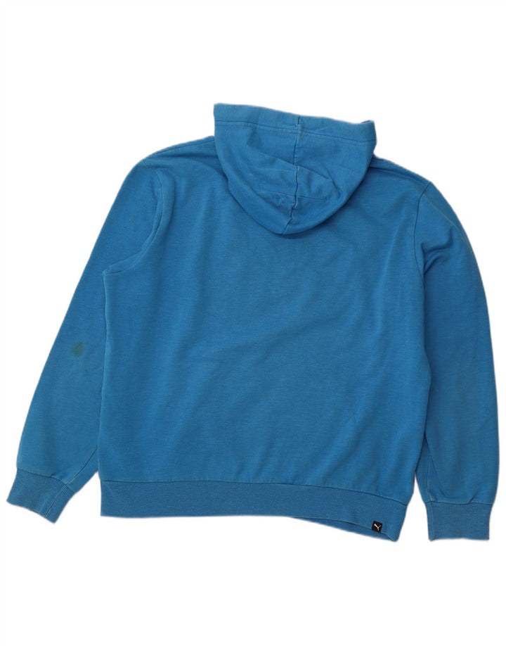 PUMA Herren Graphic Hoodie Pullover Large Blau