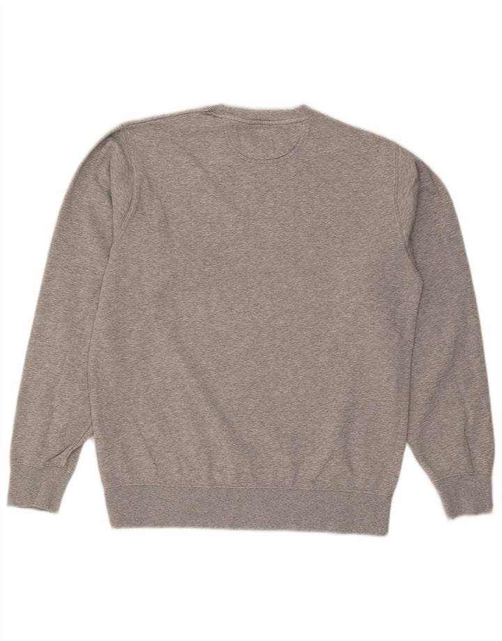 Converse Herren Chuck Taylor Sweatshirt-Pullover, klein, grau gefleckte Baumwolle