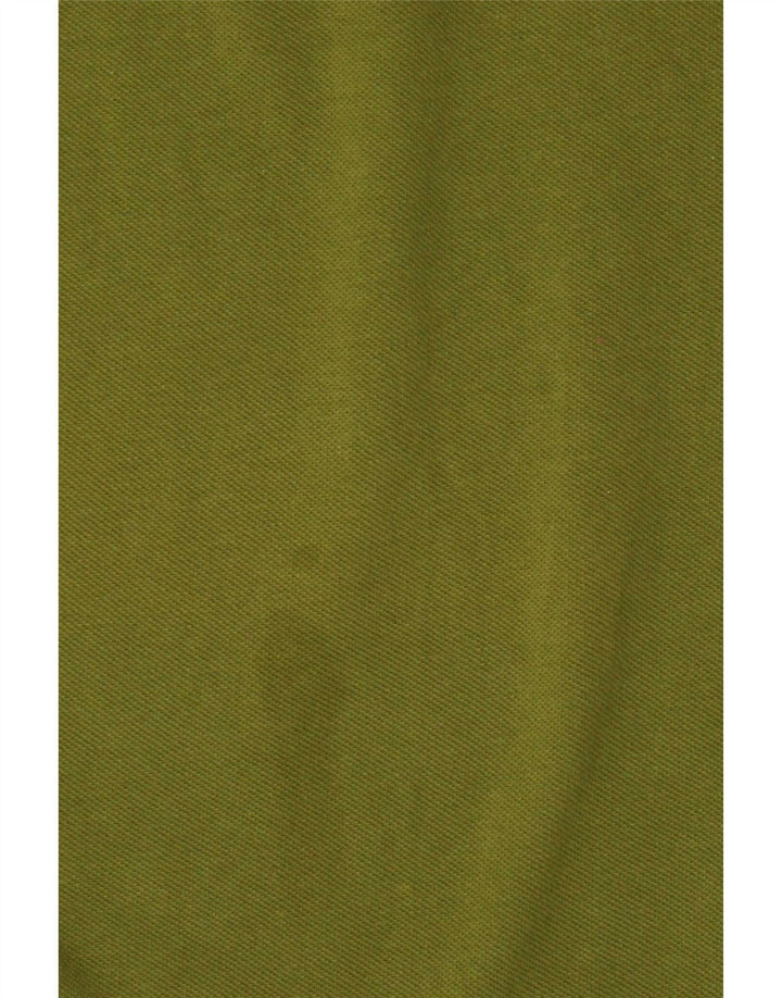 Sergio Tacchini Herren-Poloshirt, große Khaki-Baumwolle