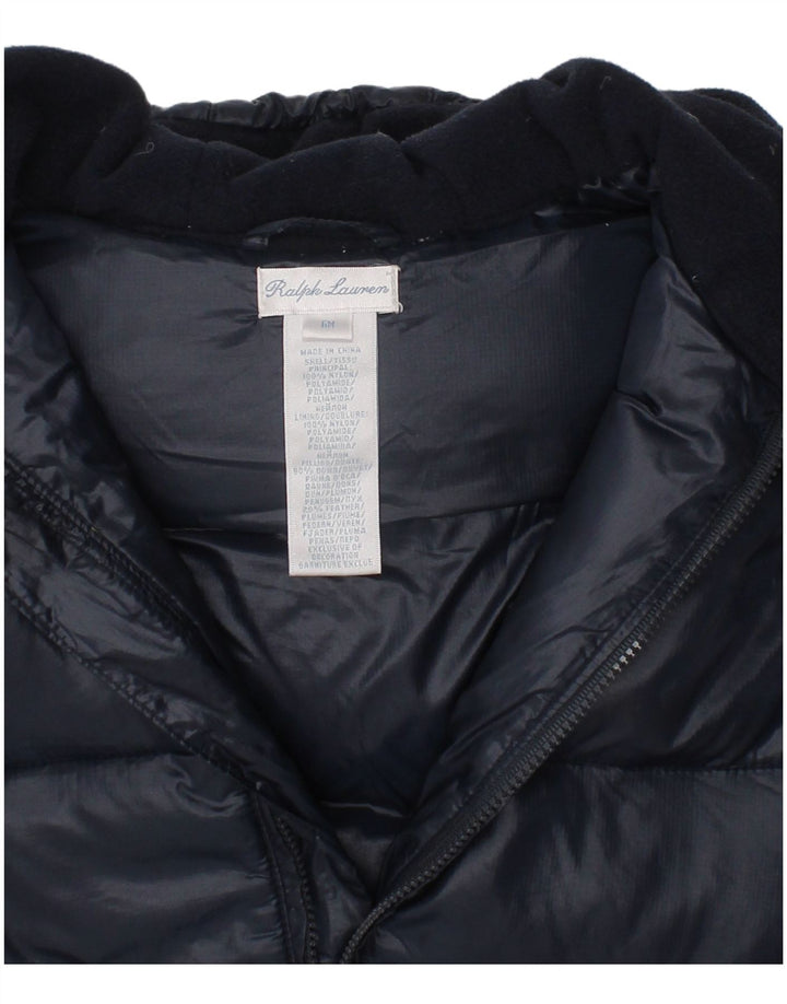 Ralph Lauren Baby-Jungen-Overall mit Kapuze, gepolstert, 3–6 Monate, Marineblau, Winter