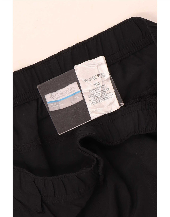 Columbia Herren Cargo-Shorts XL W38 Marineblaues Nylon
