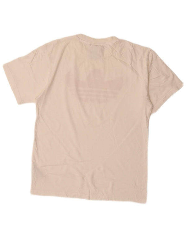 Adidas Herren Grafik T-Shirt Top Small Weiß