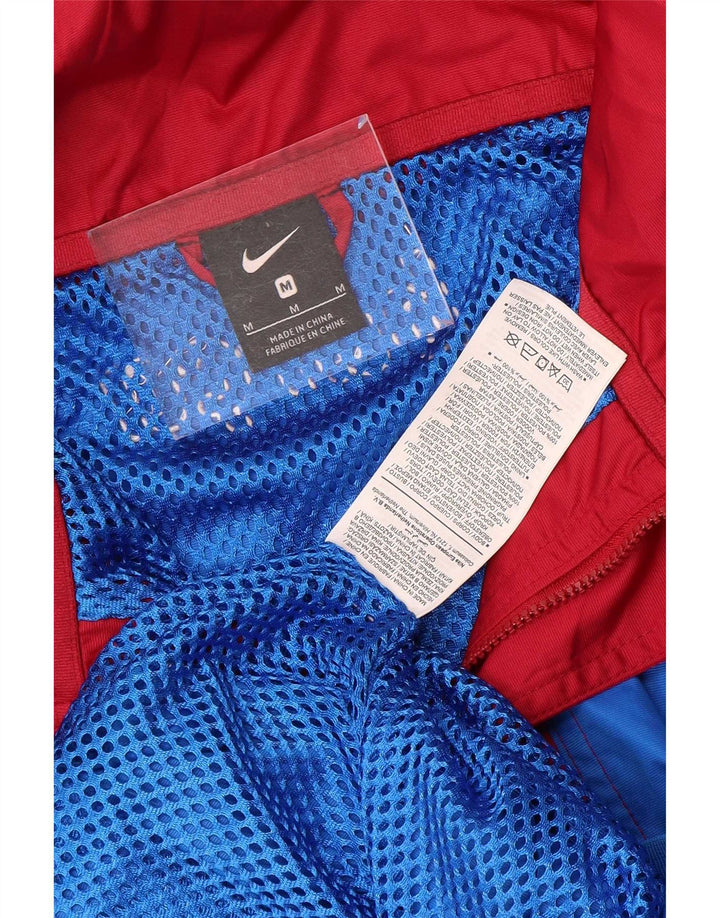 Nike Herren Barcelona Graphic Trainingsanzug-Oberteil, Mittelblau, Farbblock