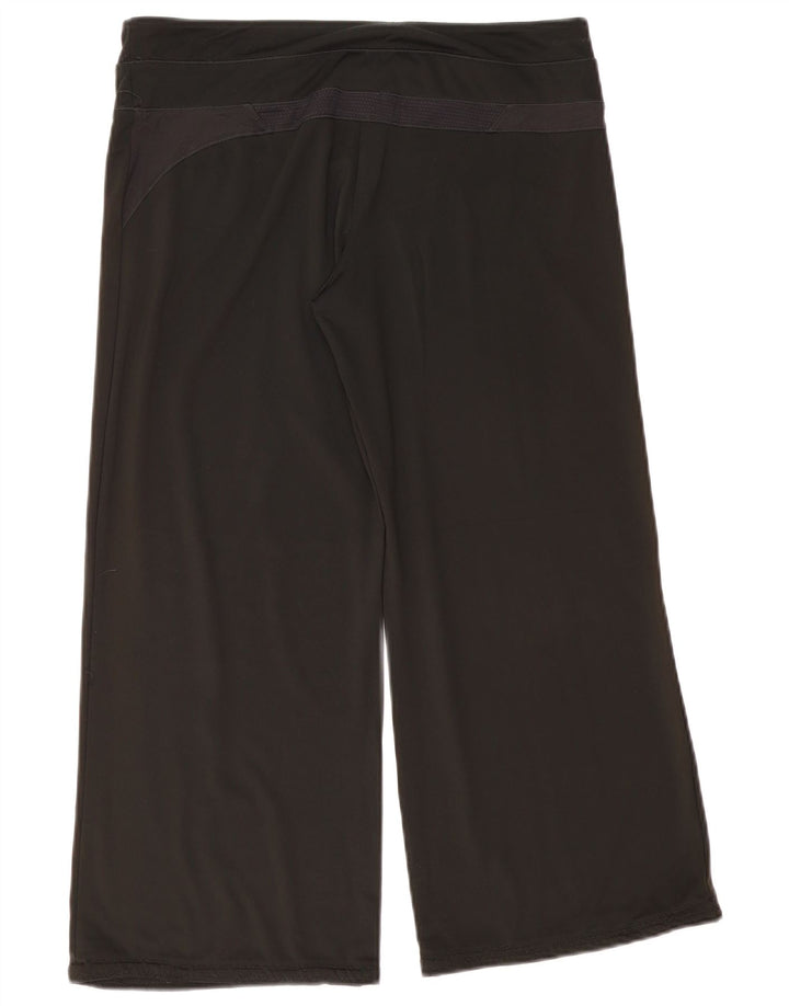 Adidas Damen Climacool Trainingshose UK 16 Large Schwarz Polyester