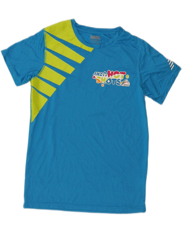 New Balance Grafik-T-Shirt für Jungen, 15–16 Jahre, 2XL, Blau, Farbblock