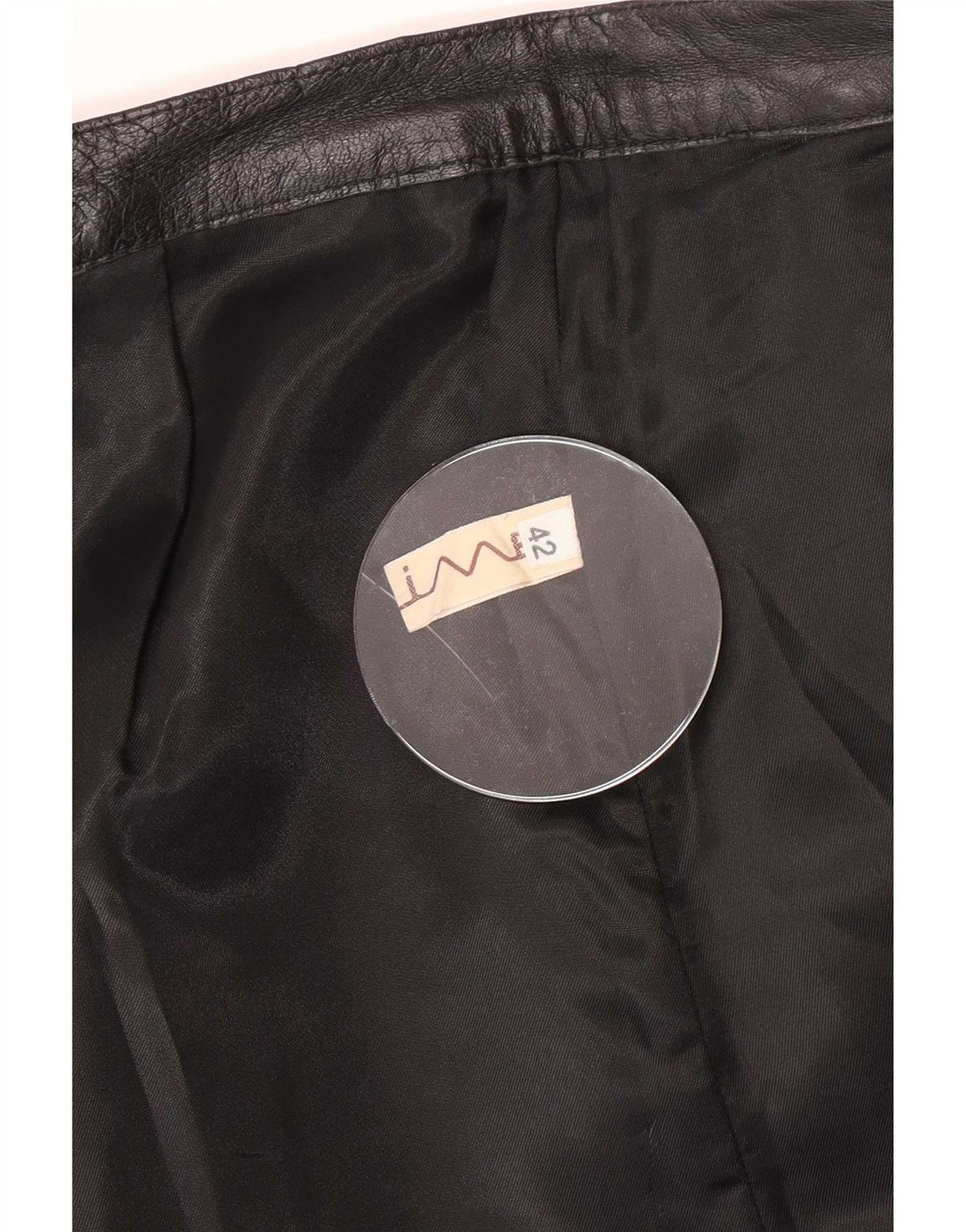 Maxime Damen Lederrock IT 42 Medium W26 Schwarz