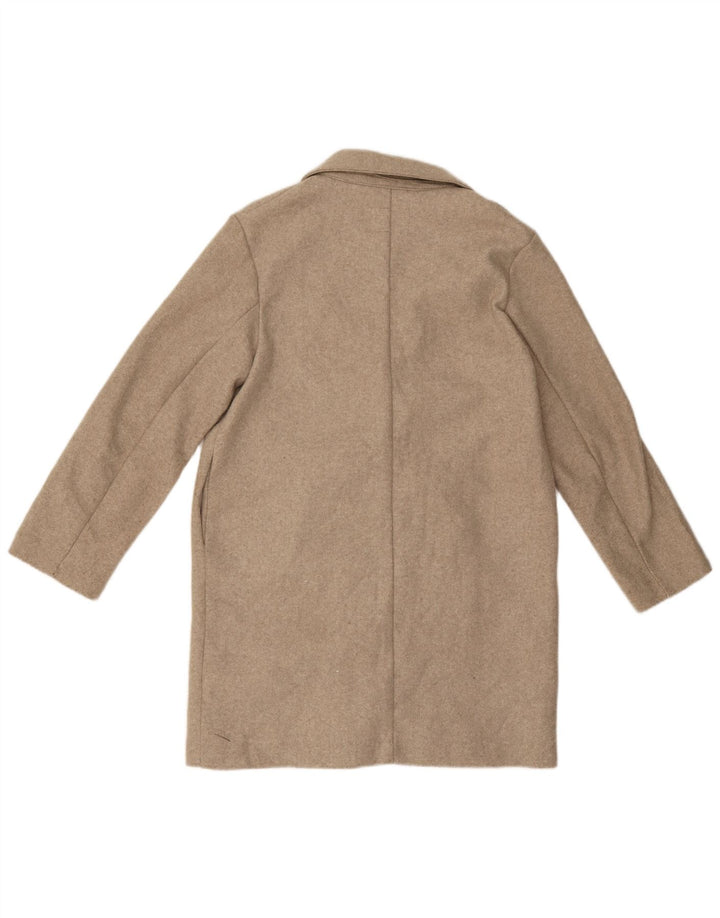 Zara-Mantel für Mädchen, 13–14 Jahre, Beige, Polyester