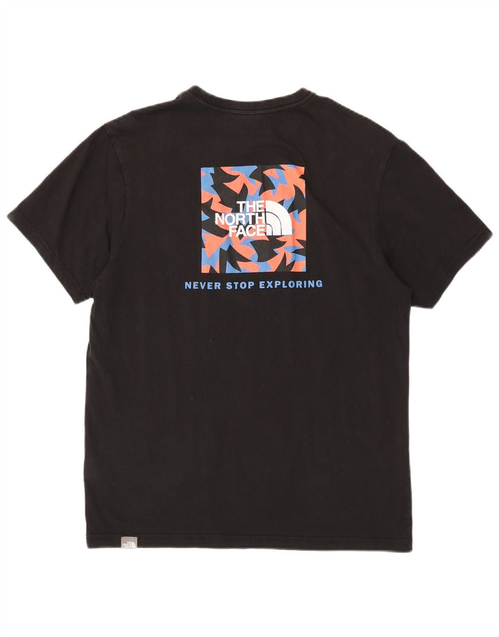 The North Face Herren-T-Shirt mit Grafik, mittelschwarze Baumwolle