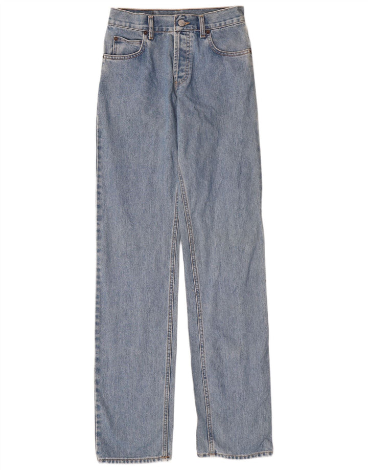 RIFLE Damen Straight Jeans W29 L34 Blaue Baumwolle