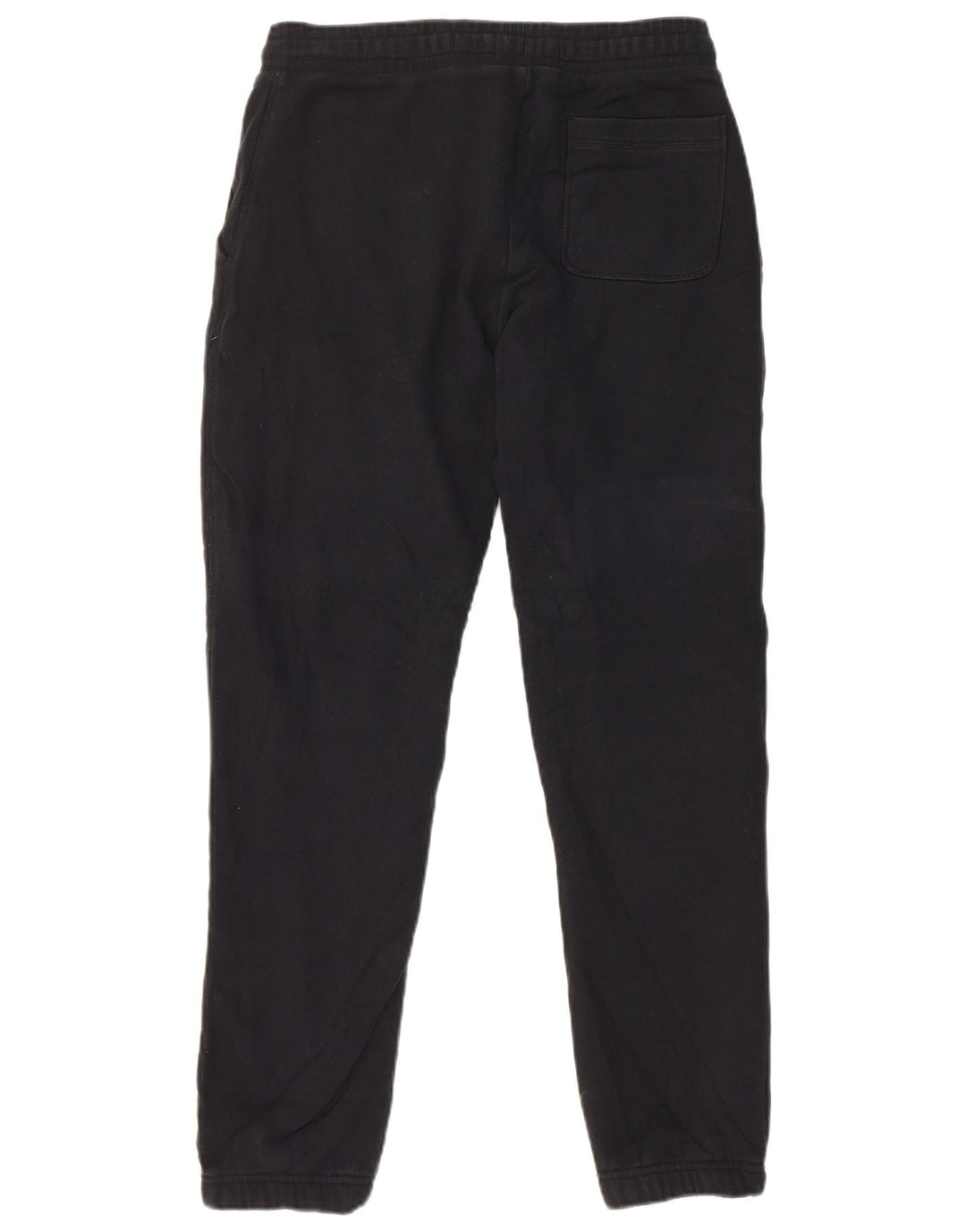Marks & Spencer Herren-Windbreaker-Hose in normaler Passform, Größe S, schwarze Baumwolle