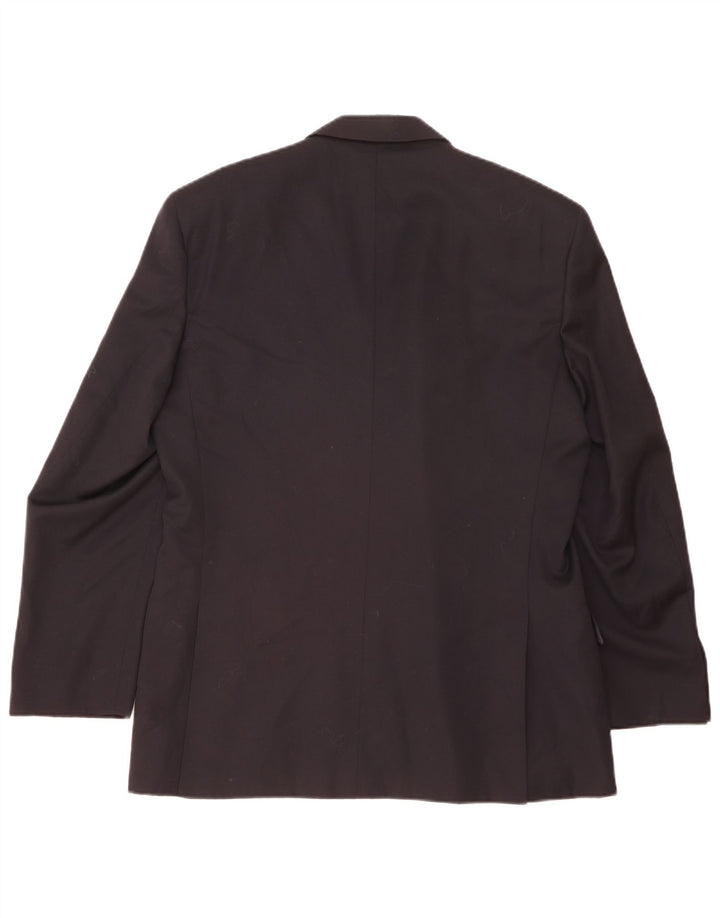 Paul & Shark Herren 2-Knopf-Blazerjacke IT 54 2XL Marineblaue Schurwolle