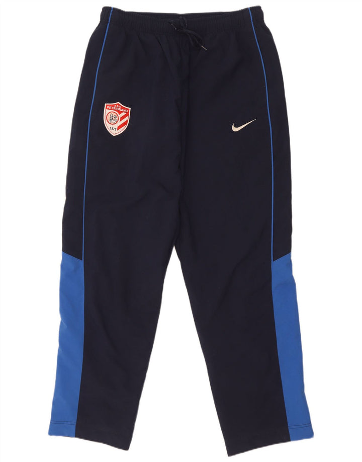 Nike Herren-Trainingshose, Mittelgroßes marineblaues Farbblock-Polyester
