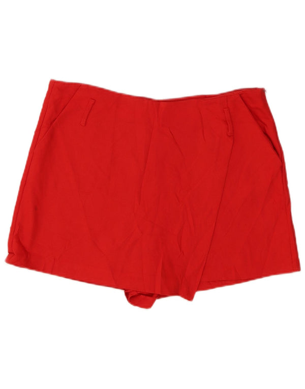 Zara Damen Skort UK 14 Large Rot